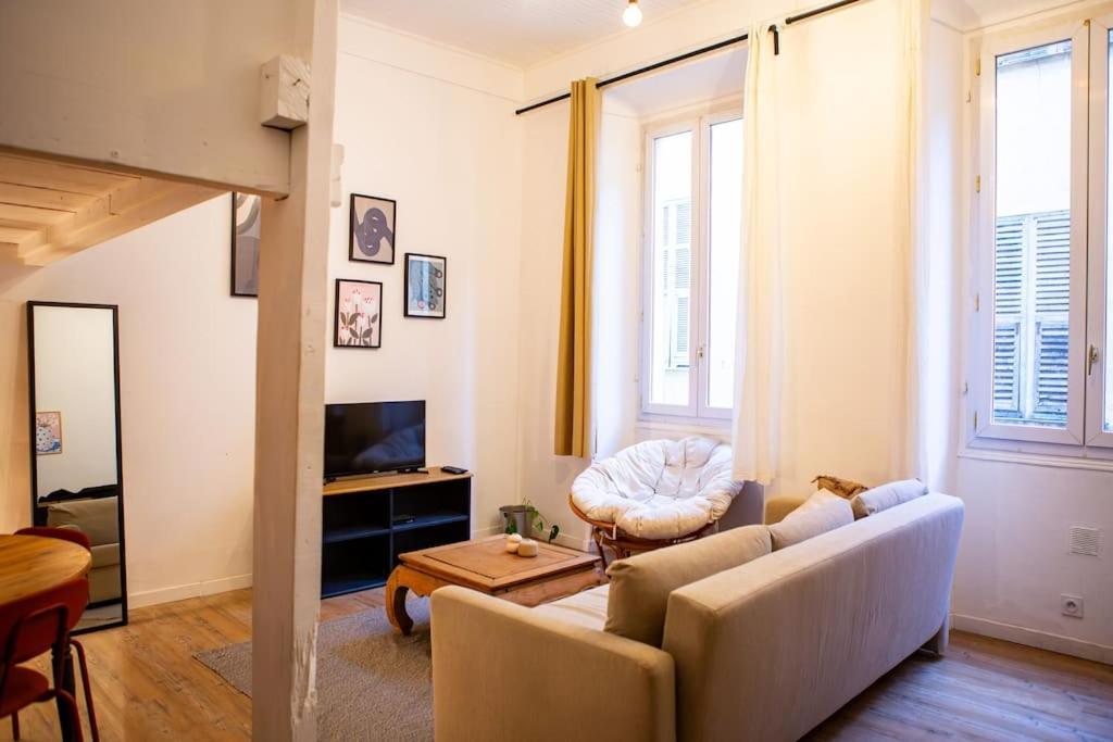 Appartement La Mezzanine Nice Buitenkant foto